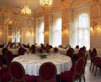 Boscolo Hotel New York Palace, White Saloon, Feh&eacute;r Szalon, rendezv&eacute;nyterem, esk&uuml;v�helysz&iacute;n, luxus sz&aacute;lloda, gourmet &eacute;tterem